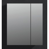 啞白色雙門不銹鋼鏡櫃600x700mm(F6070MDWW)